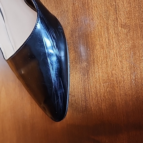 Franco Sarto L- Saletha black patent pointy toe dress shoes - Picture 3 of 8